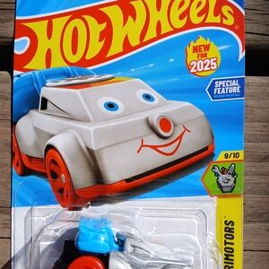 Mattel Hot Wheels Quick Chat Gray and Red Toy Car Special Feature